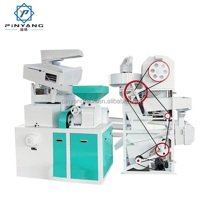 High Efficiency Combined Rice Mill Machine Automatic Rice Mill Equipment