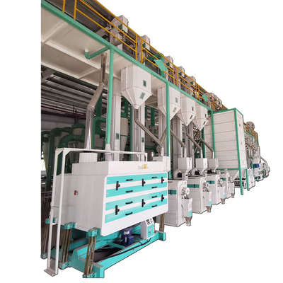 Complete Set Rice Milling Machine 120-150 Tons Agricultural Machinery Grain Processing Machine Produce Rice
