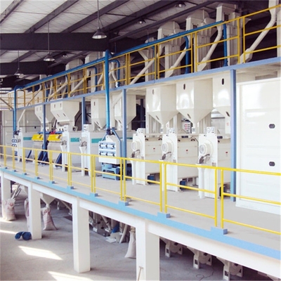 Complete Set Rice Milling Machine 120-150 Tons Agricultural Machinery Grain Processing Machine Produce Rice