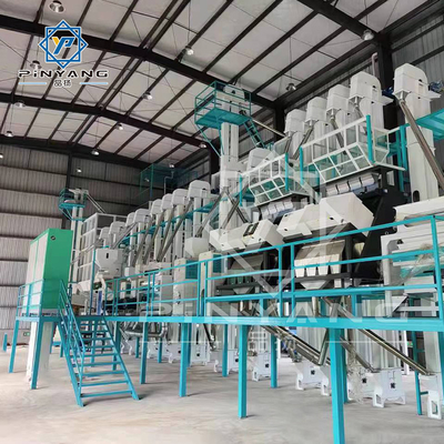 80-150 Tons Per Day Complete Line for Rice Processing Machine