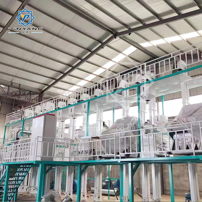 80-150 Tons Per Day Complete Line for Rice Processing Machine