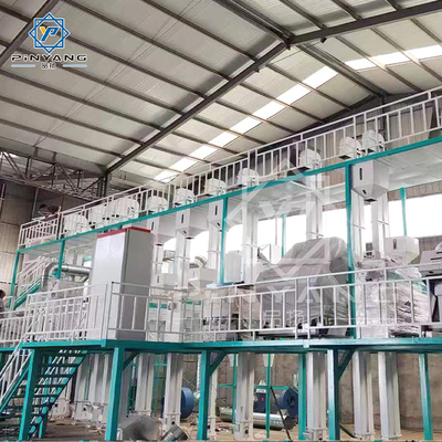 80-150 Tons Per Day Complete Line for Rice Processing Machine