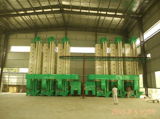 5HM-15 Grain Drying Machine Paddy Dryer Rice Mill Machine Engineers Available to Service Machinery Overseas Automatic 1450 R/min
