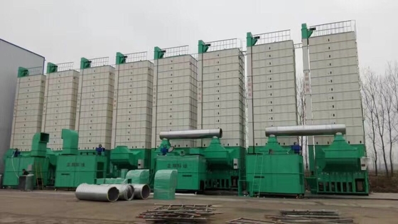 5HM-15 Grain Drying Machine Paddy Dryer Rice Mill Machine Engineers Available to Service Machinery Overseas Automatic 1450 R/min