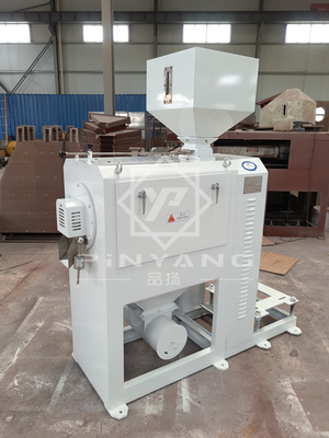High-Efficiency Rice Whitener 2-5 Tons Per Hour Capacity Low Rice Temperature Excellent Bran Removal Effect Featuring Motor