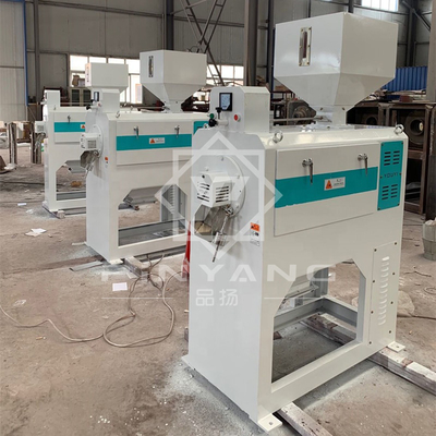 High-Efficiency Rice Whitener 2-5 Tons Per Hour Capacity Low Rice Temperature Excellent Bran Removal Effect Featuring Motor